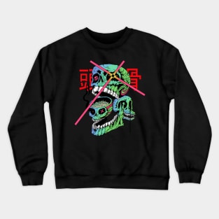 RADIANT SKULLS Crewneck Sweatshirt